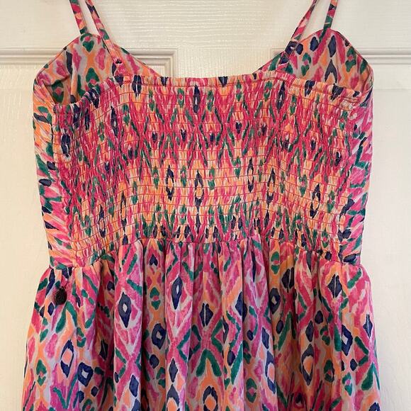 Roxy Shore Thing Woven Fit-and-Flare Dress size Large - Picture 10 of 16